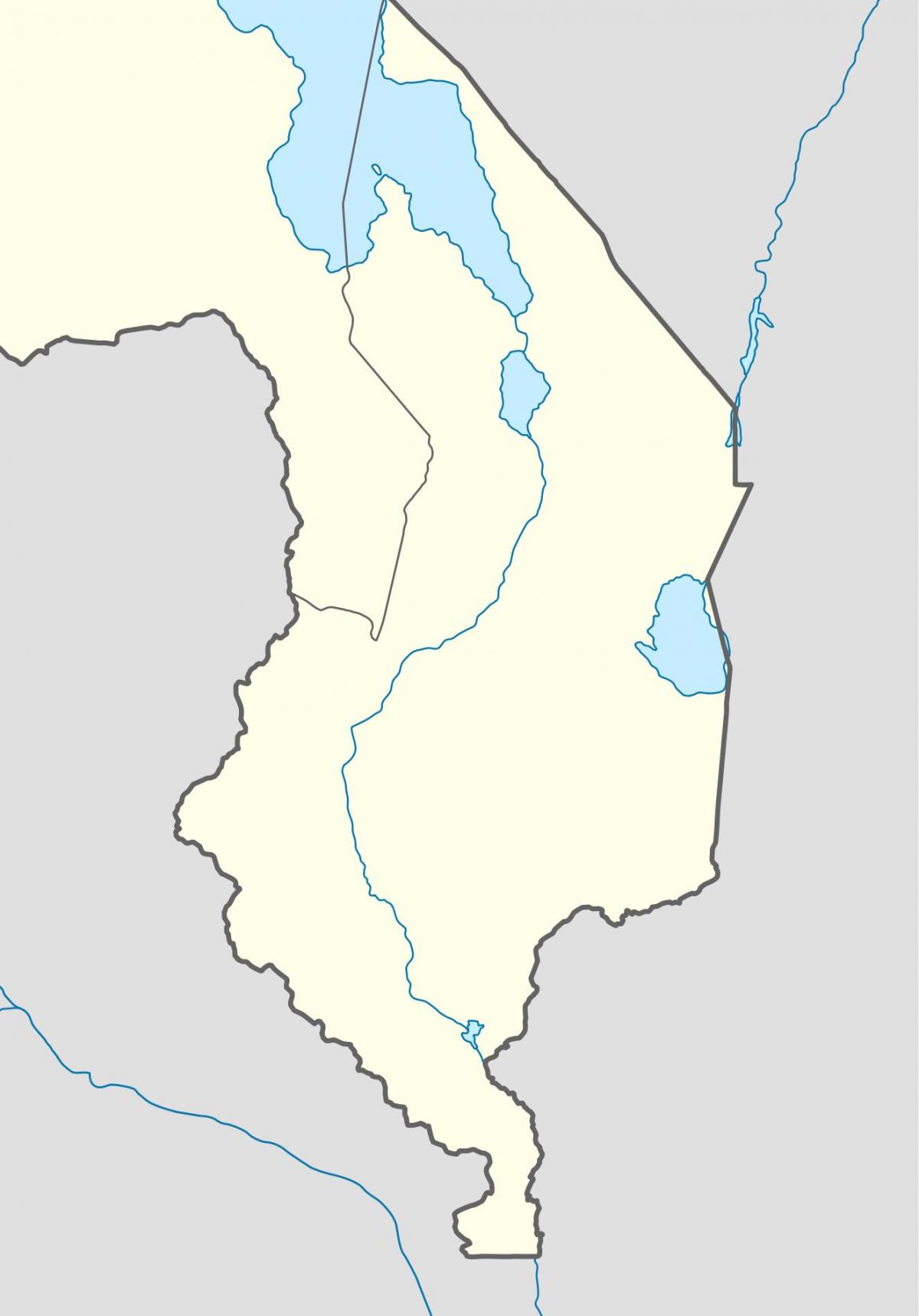 harta e Malavi lumit