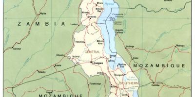 Rrugë hartë të blantyre Malavi